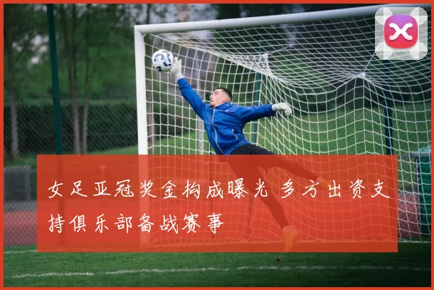 女足亚冠奖金构成曝光 多方出资支持俱乐部备战赛事